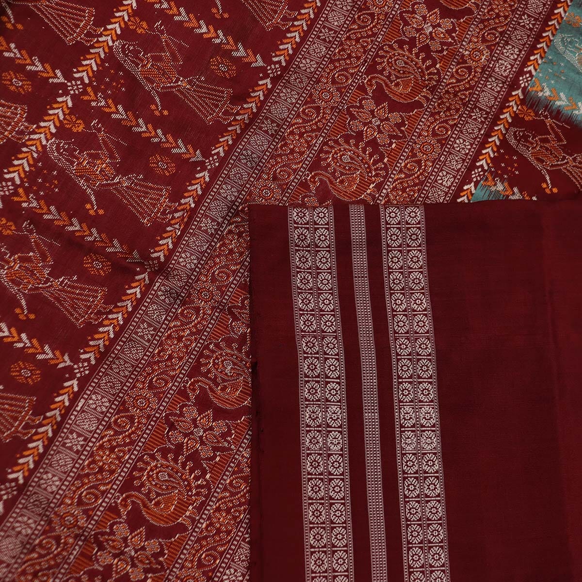 Handloom Silk Bomkai Saree Handloom Saree_Bomkai Silk Priyadarshini Handloom 