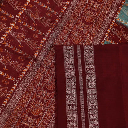 Handloom Silk Bomkai Saree Handloom Saree_Bomkai Silk Priyadarshini Handloom 