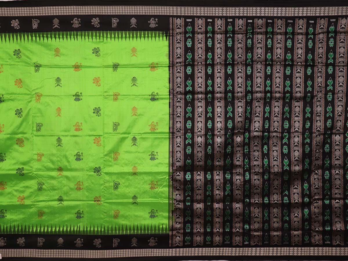 Handloom Silk Bomkai Saree Handloom Saree_Bomkai Silk Priyadarshini Handloom 