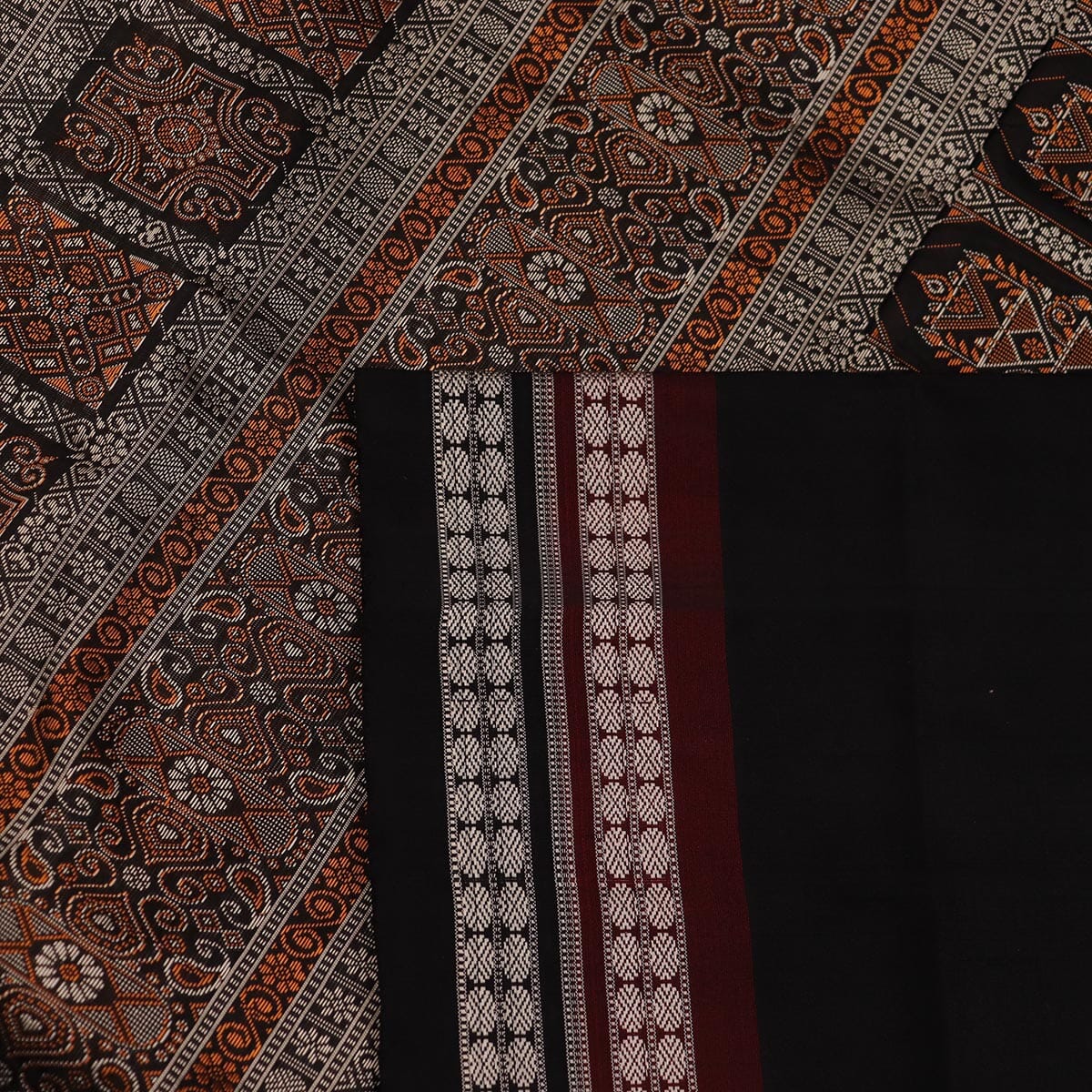 Handloom Silk Bomkai Saree Handloom Saree_Bomkai Silk Priyadarshini Handloom 