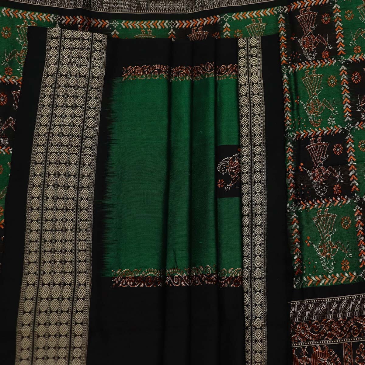 Handloom Silk Bomkai Saree Handloom Saree_Bomkai Silk Priyadarshini Handloom 