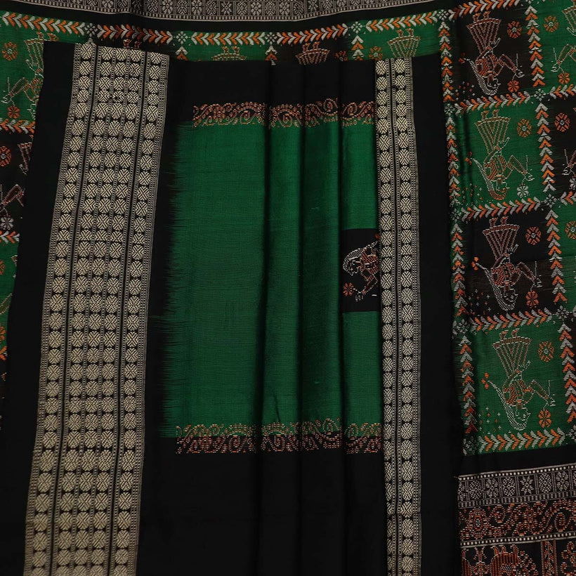 Bomkai weave detail