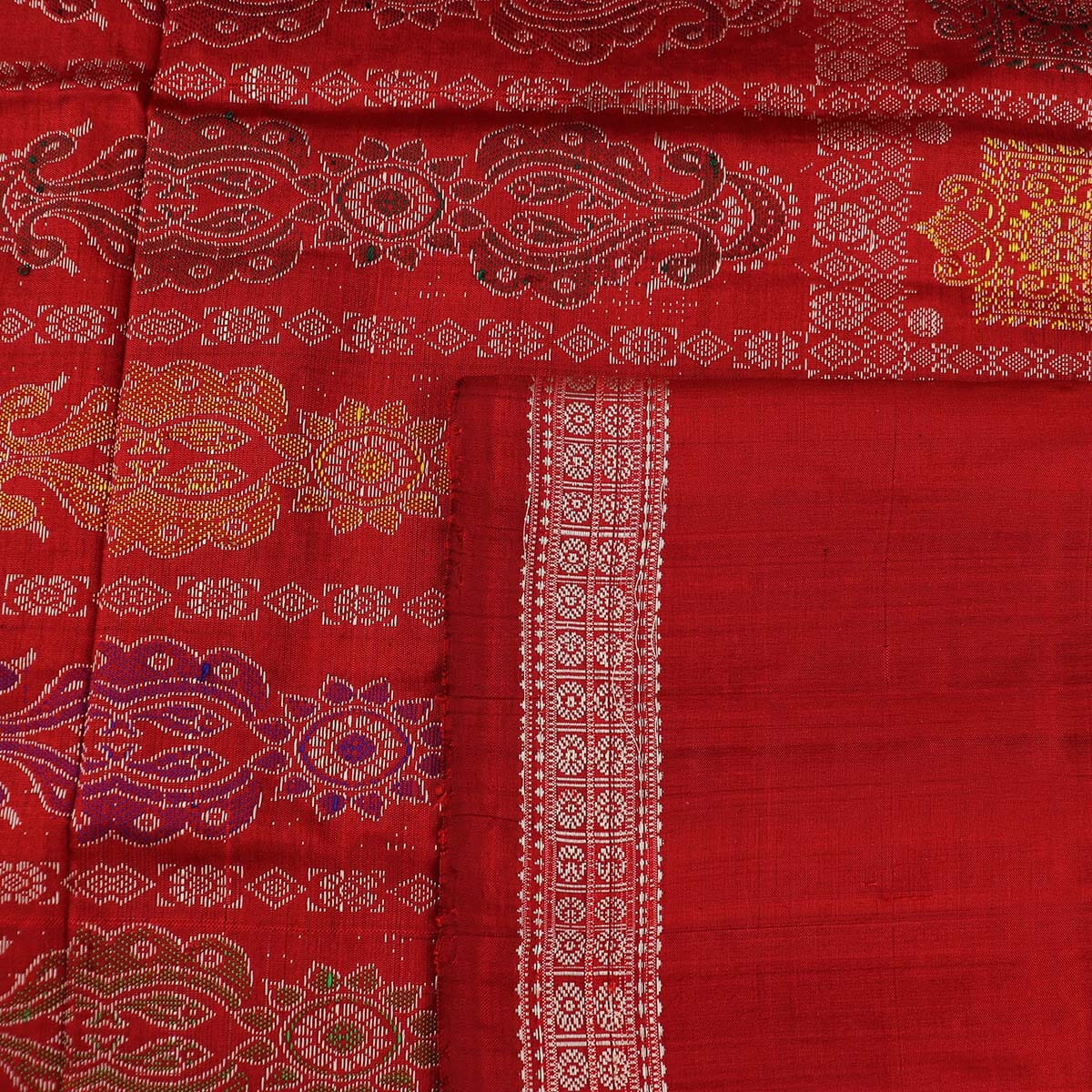 Handloom Silk Bomkai Saree Handloom Saree_Bomkai Silk Priyadarshini Handloom 