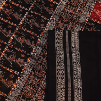 Handloom Silk Bomkai Saree Handloom Saree_Bomkai Silk Priyadarshini Handloom 