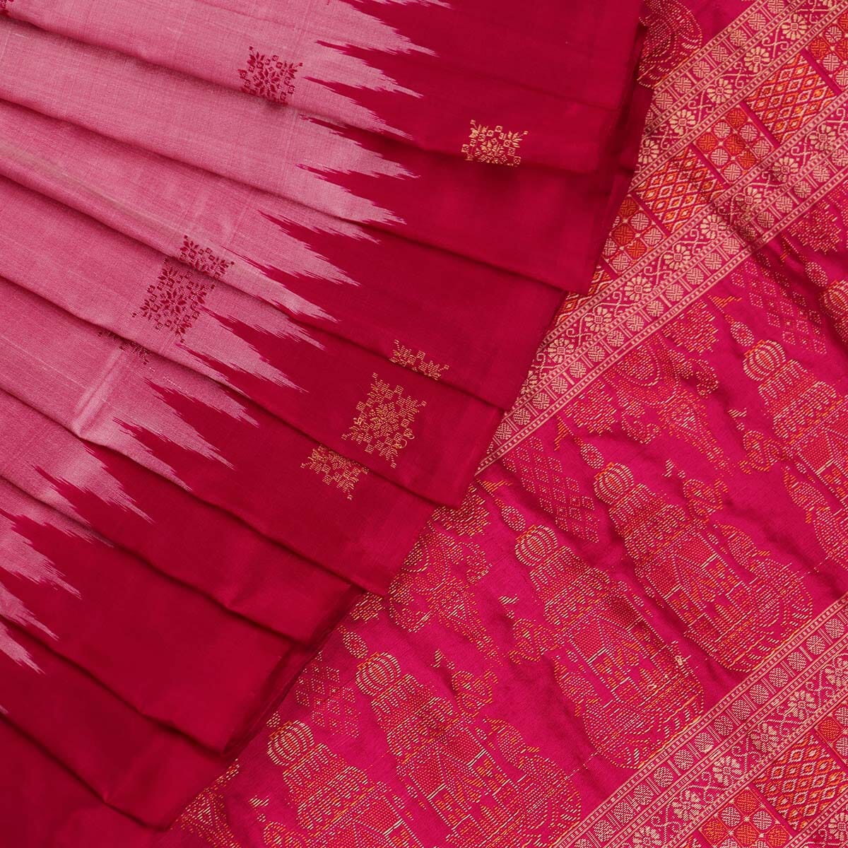 Handloom Silk Bomkai Saree Handloom Saree_Bomkai Silk Priyadarshini Handloom 