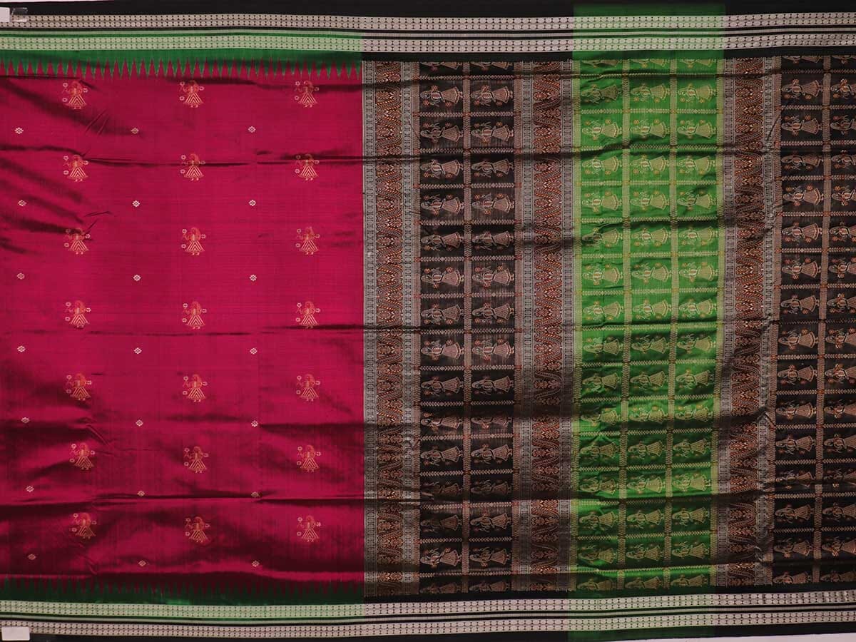 Handloom Silk Bomkai Saree Handloom Saree_Bomkai Silk Priyadarshini Handloom 