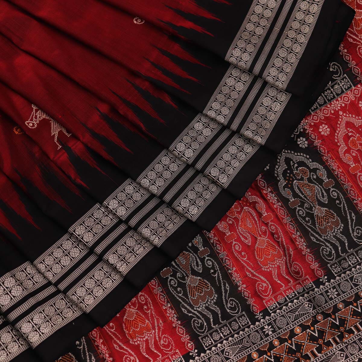 Handloom Silk Bomkai Saree Handloom Saree_Bomkai Silk Priyadarshini Handloom 
