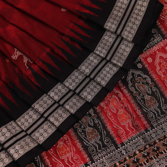 Handloom Silk Bomkai Saree Handloom Saree_Bomkai Silk Priyadarshini Handloom 