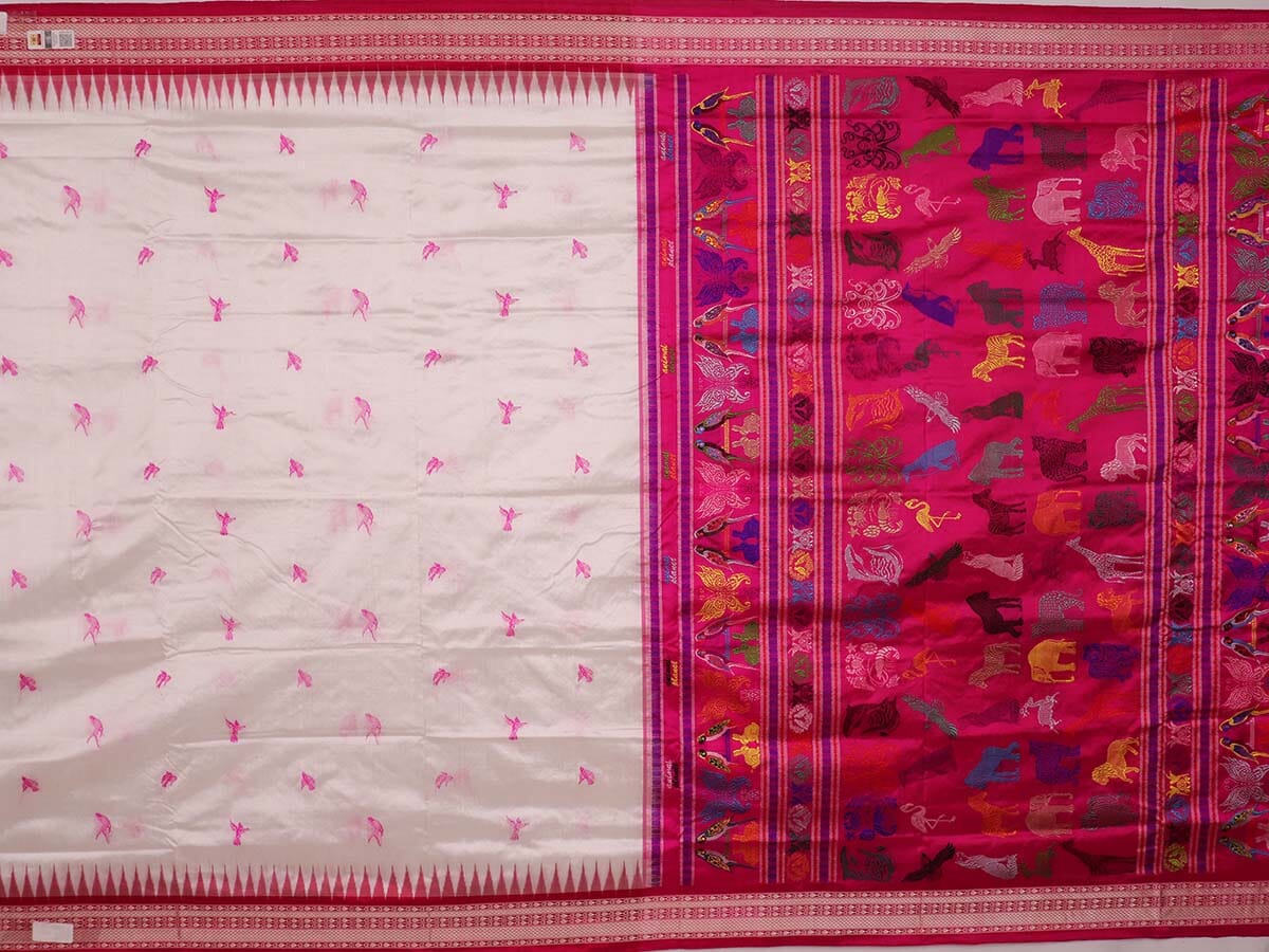 Handloom Silk Bomkai Saree Handloom Saree_Bomkai Silk Priyadarshini Handloom 