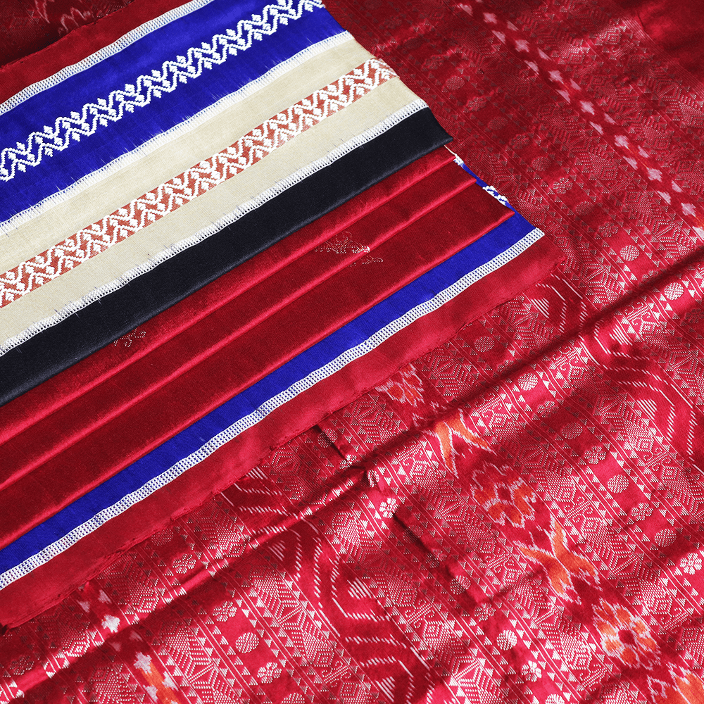 Handloom Silk Bomkai Saree Handloom Saree_Bomkai Silk Priyadarshini Handloom 