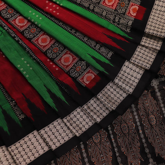 Handloom Silk Bomkai Saree Handloom Saree_Bomkai Silk Priyadarshini Handloom 
