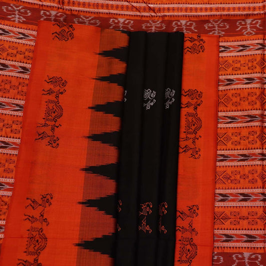 Handloom Silk Bomkai Saree Handloom Saree_Bomkai Silk Priyadarshini Handloom 