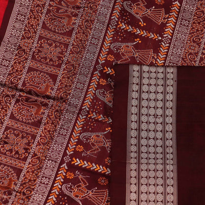 Handloom Silk Bomkai Saree Handloom Saree_Bomkai Silk Priyadarshini Handloom 