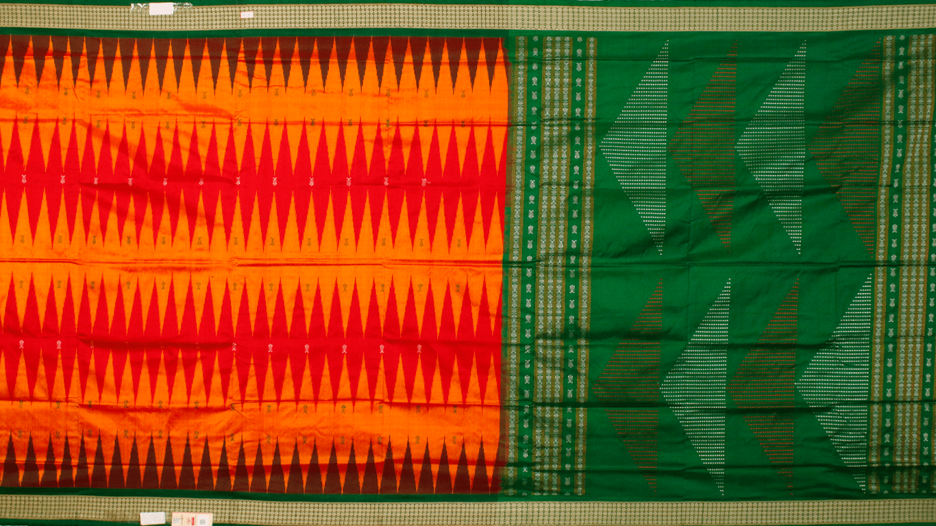 Handloom Silk Bomkai Saree Handloom Saree_Bomkai Silk Priyadarshini Handloom 