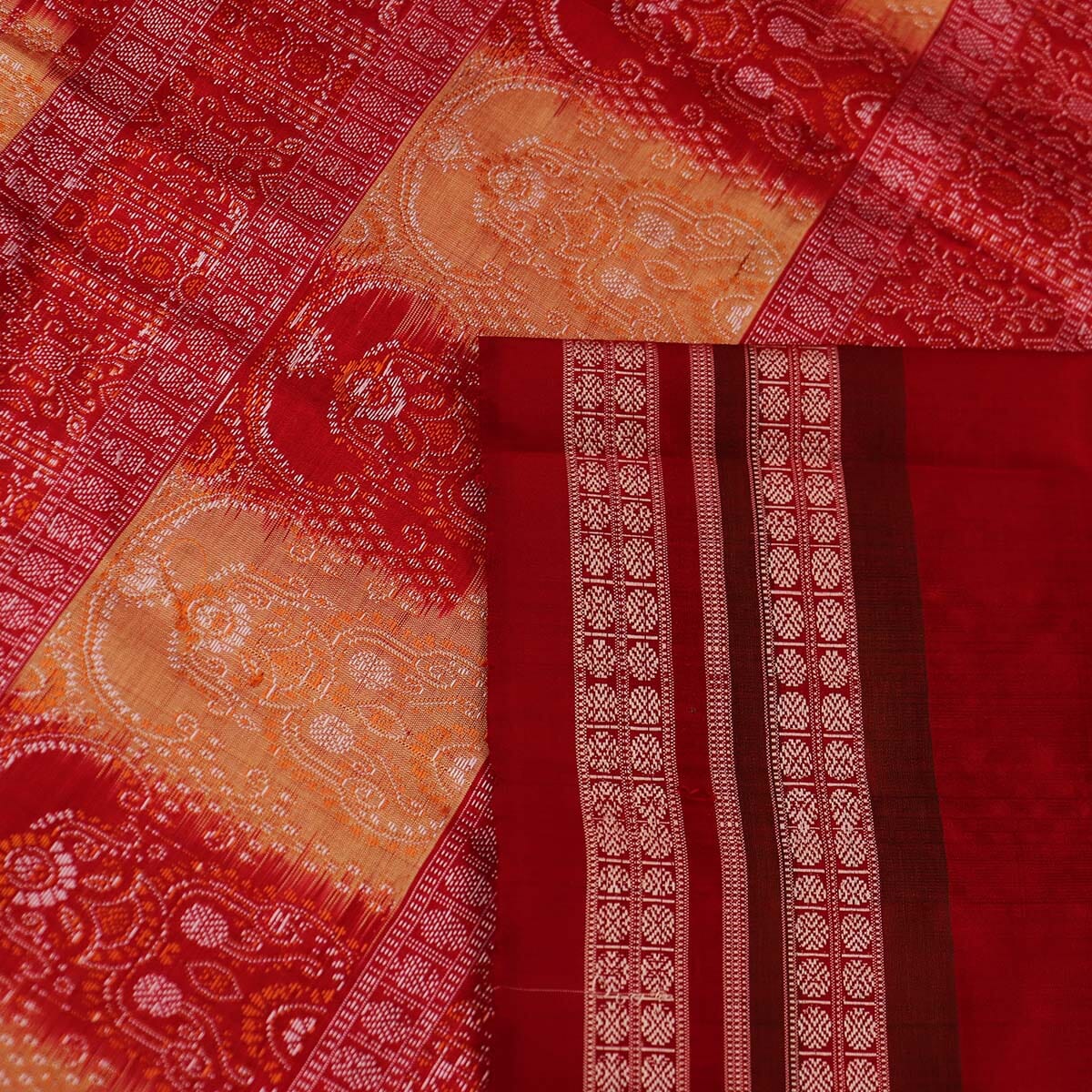 Handloom Silk Bomkai Saree Handloom Saree_Bomkai Silk Priyadarshini Handloom 