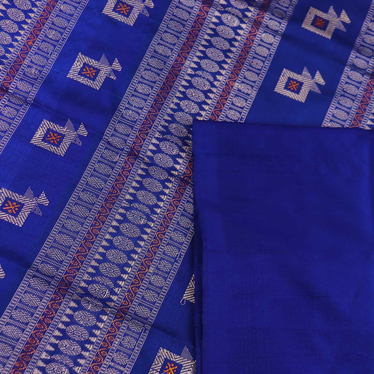 Handloom Silk Bomkai Saree Handloom Saree_Bomkai Silk Priyadarshini Handloom 
