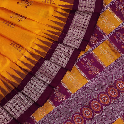 Handloom Silk Bomkai Saree Handloom Saree_Bomkai Silk Priyadarshini Handloom 