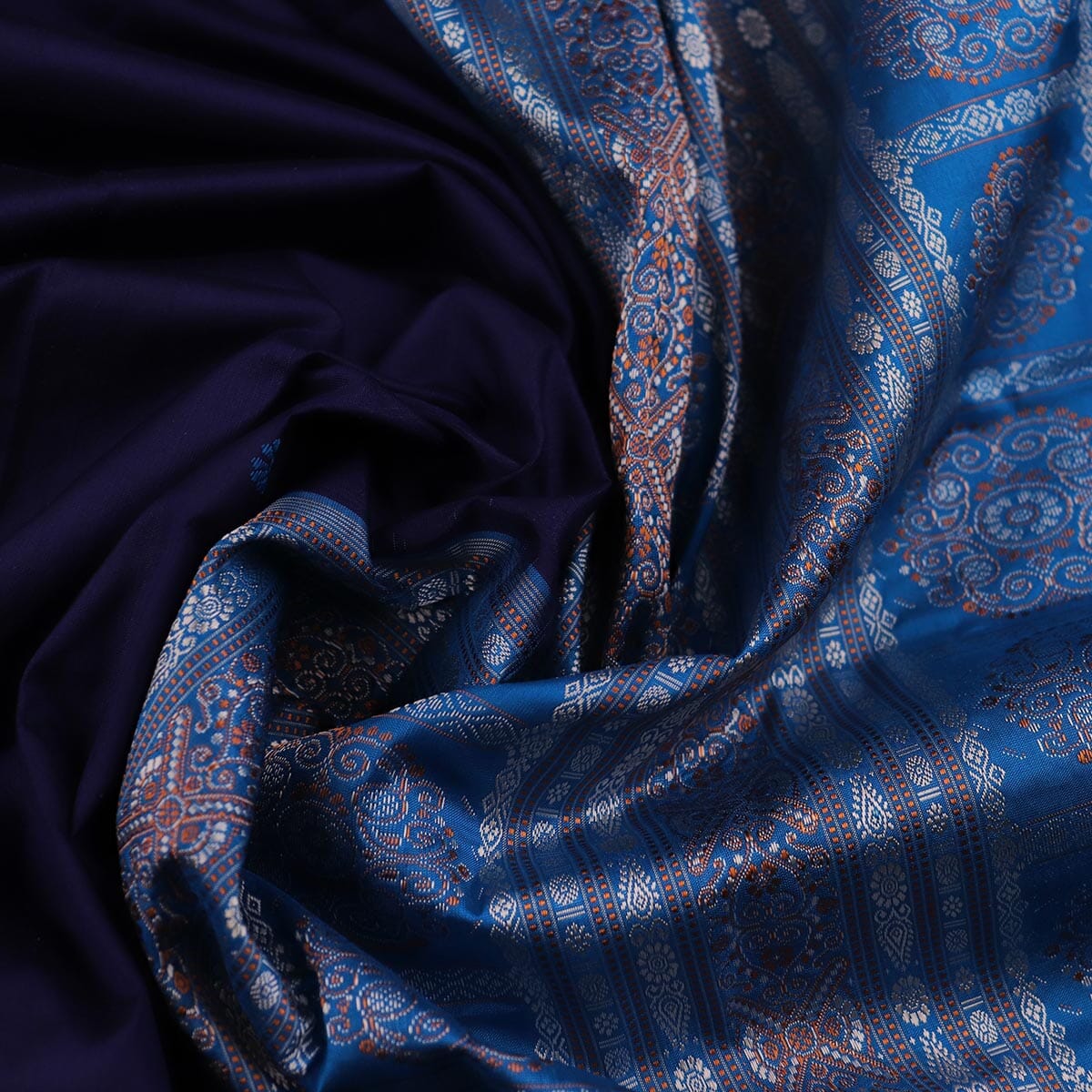 Handloom Silk Bomkai Saree Handloom Saree_Bomkai Silk Priyadarshini Handloom 