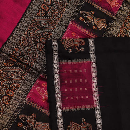 Handloom Silk Bomkai Saree Handloom Saree_Bomkai Silk Priyadarshini Handloom 