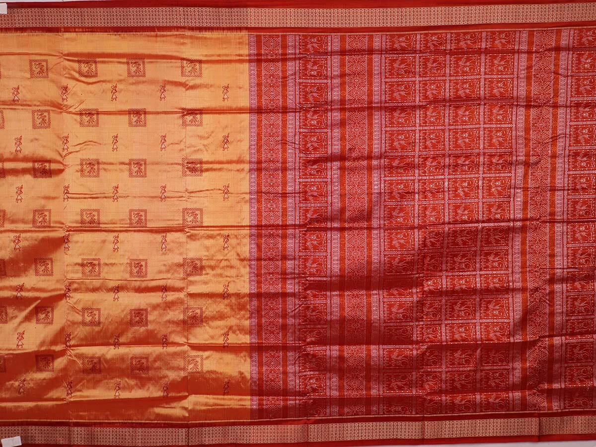 Handloom Silk Bomkai Saree Handloom Saree_Bomkai Silk Priyadarshini Handloom 