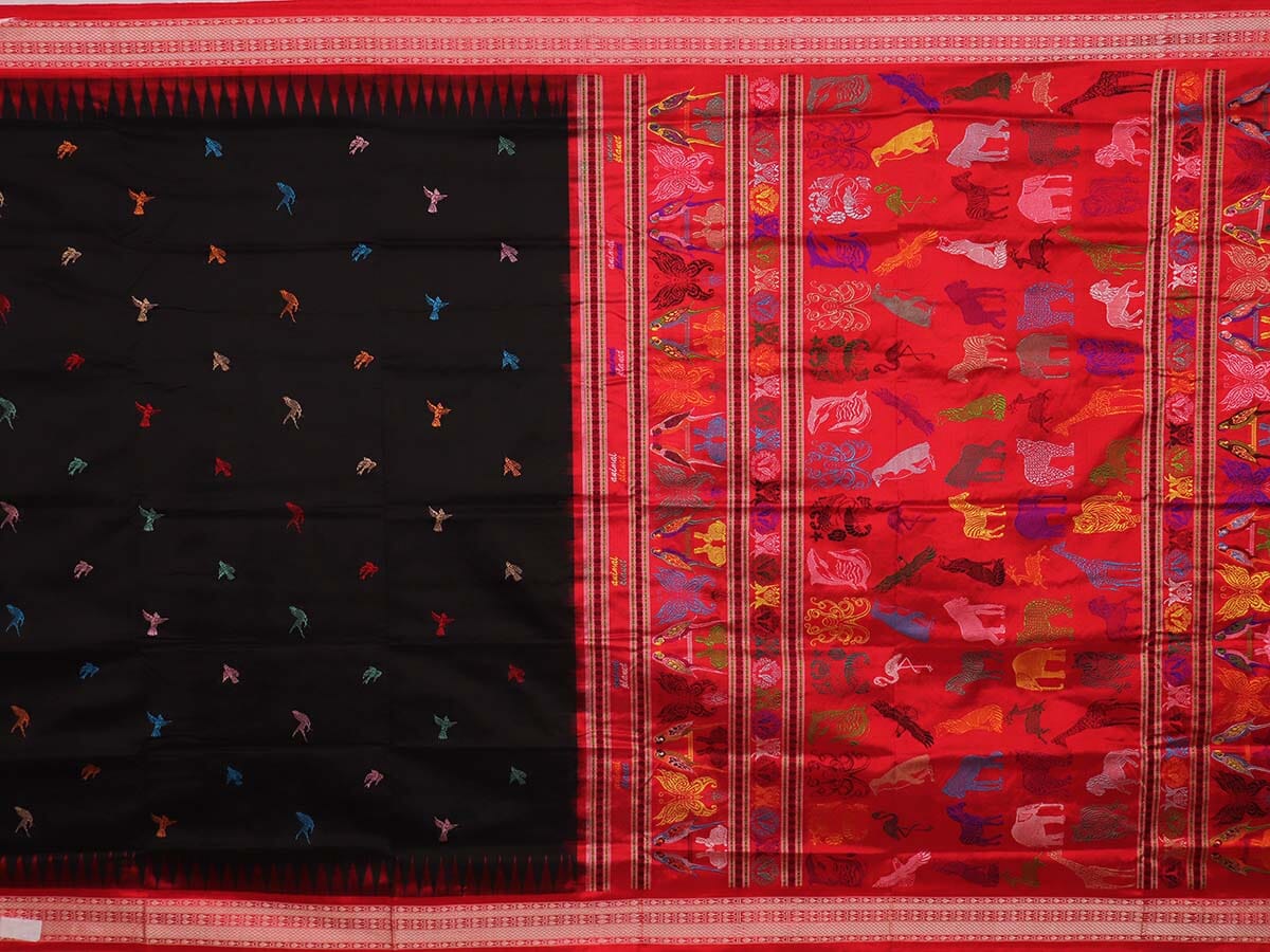 Handloom Silk Bomkai Saree Handloom Saree_Bomkai Silk Priyadarshini Handloom 