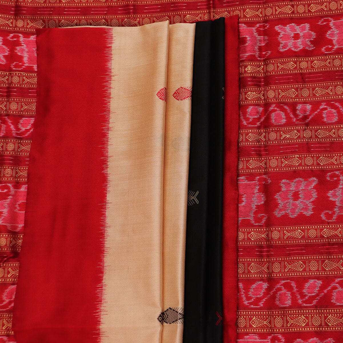 Handloom Silk Bomkai Saree Handloom Saree_Bomkai Silk Priyadarshini Handloom 