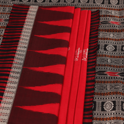 Handloom Silk Bomkai Saree Handloom Saree_Bomkai Silk Priyadarshini Handloom 