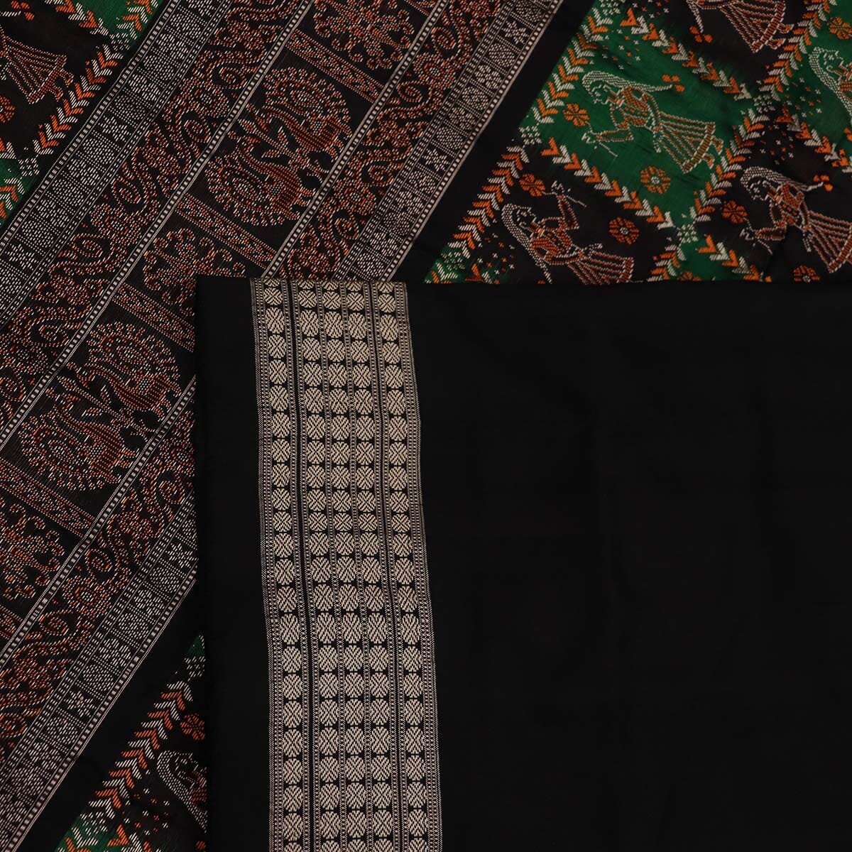 Handloom Silk Bomkai Saree Handloom Saree_Bomkai Silk Priyadarshini Handloom 
