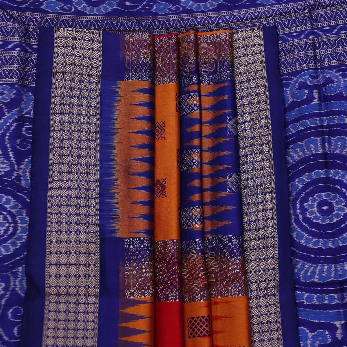 Handloom Silk Bomkai Saree Handloom Saree_Bomkai Silk Priyadarshini Handloom 