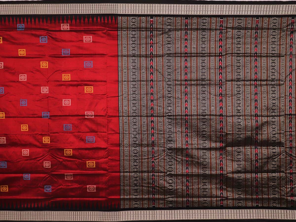 Handloom Silk Bomkai Saree Handloom Saree_Bomkai Silk Priyadarshini Handloom 