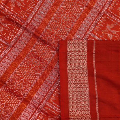 Handloom Silk Bomkai Saree Handloom Saree_Bomkai Silk Priyadarshini Handloom 