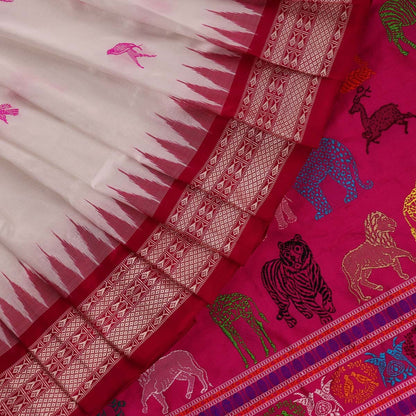 Handloom Silk Bomkai Saree Handloom Saree_Bomkai Silk Priyadarshini Handloom 
