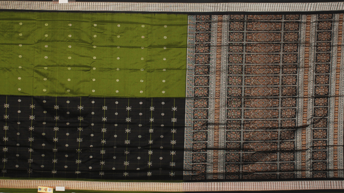 Handloom Silk Bomkai Saree Handloom Saree_Bomkai Silk Priyadarshini Handloom 