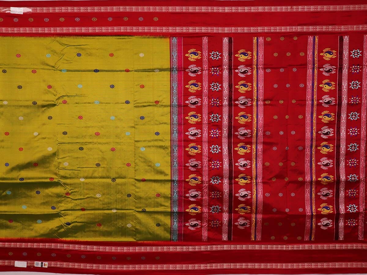 Handloom Silk Bomkai Saree Handloom Saree_Bomkai Silk Priyadarshini Handloom 