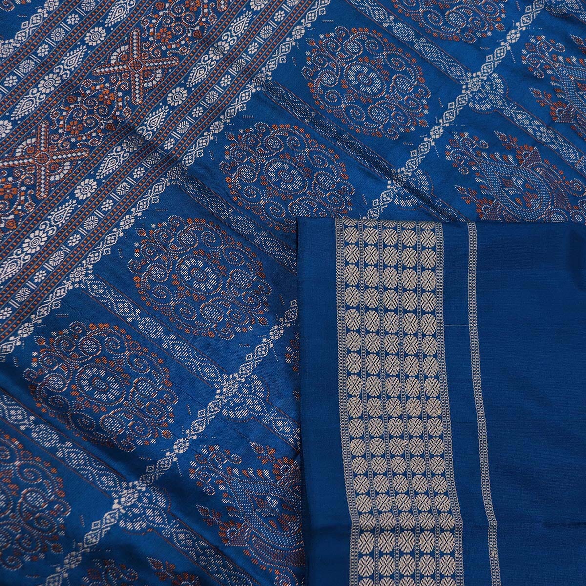 Handloom Silk Bomkai Saree Handloom Saree_Bomkai Silk Priyadarshini Handloom 