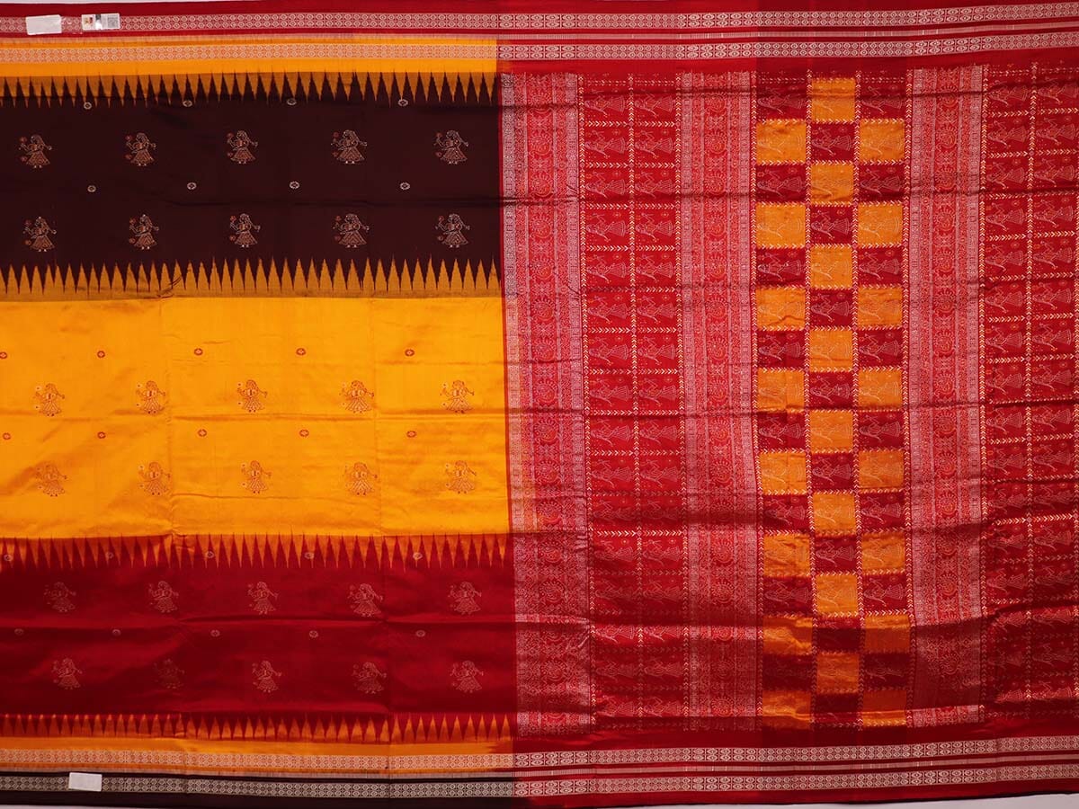 Handloom Silk Bomkai Saree Handloom Saree_Bomkai Silk Priyadarshini Handloom 
