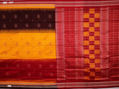 Handloom Silk Bomkai Saree Handloom Saree_Bomkai Silk Priyadarshini Handloom 