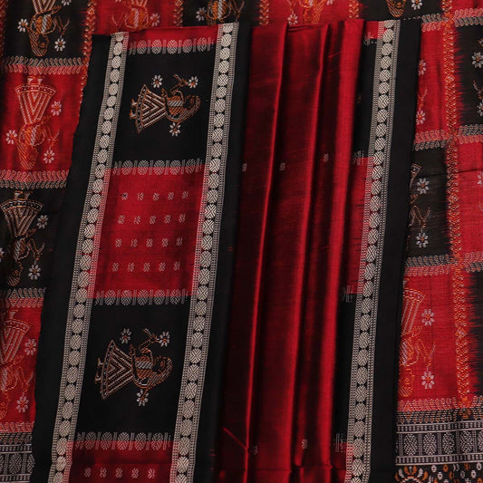 Handloom Silk Bomkai Saree Handloom Saree_Bomkai Silk Priyadarshini Handloom 