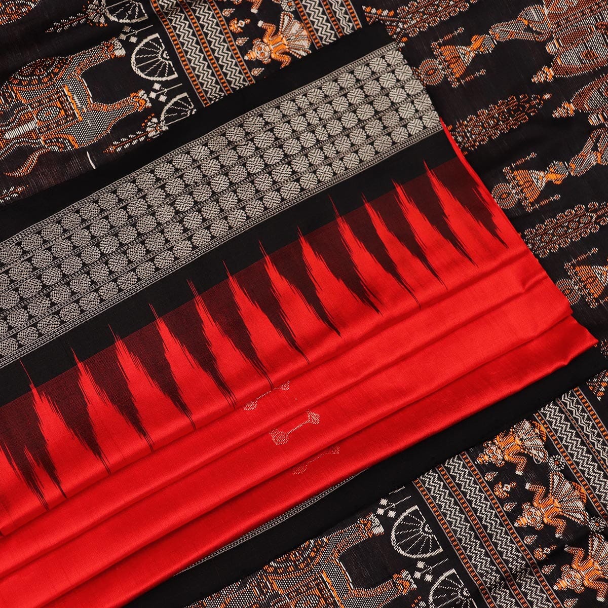 Handloom Silk Bomkai Saree Handloom Saree_Bomkai Silk Priyadarshini Handloom 