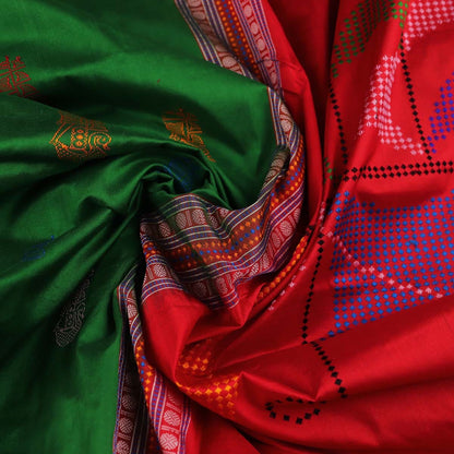 Handloom Silk Bomkai Saree Handloom Saree_Bomkai Silk Priyadarshini Handloom 