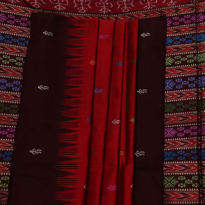 Bomkai weave detail