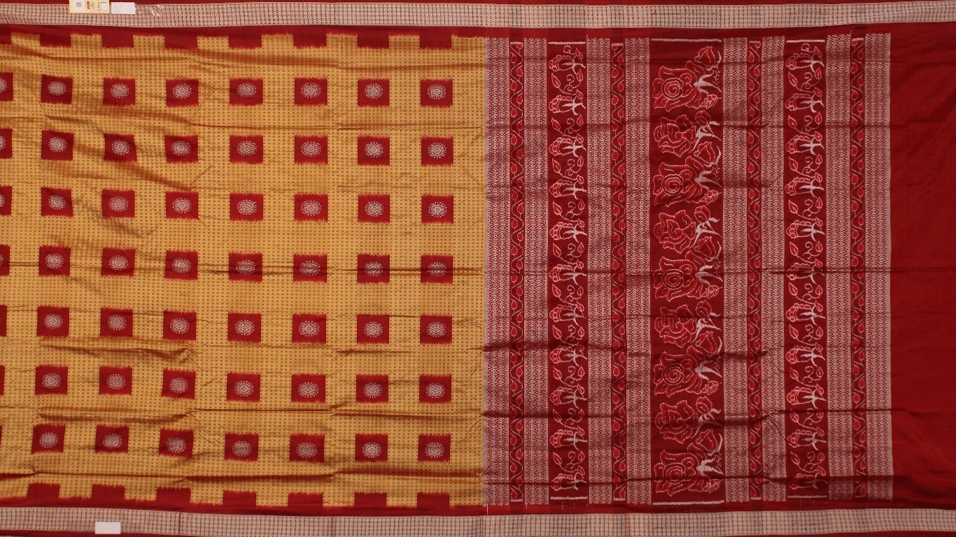 Handloom Silk Bomkai Saree Handloom Saree_Bomkai Silk Priyadarshini Handloom 