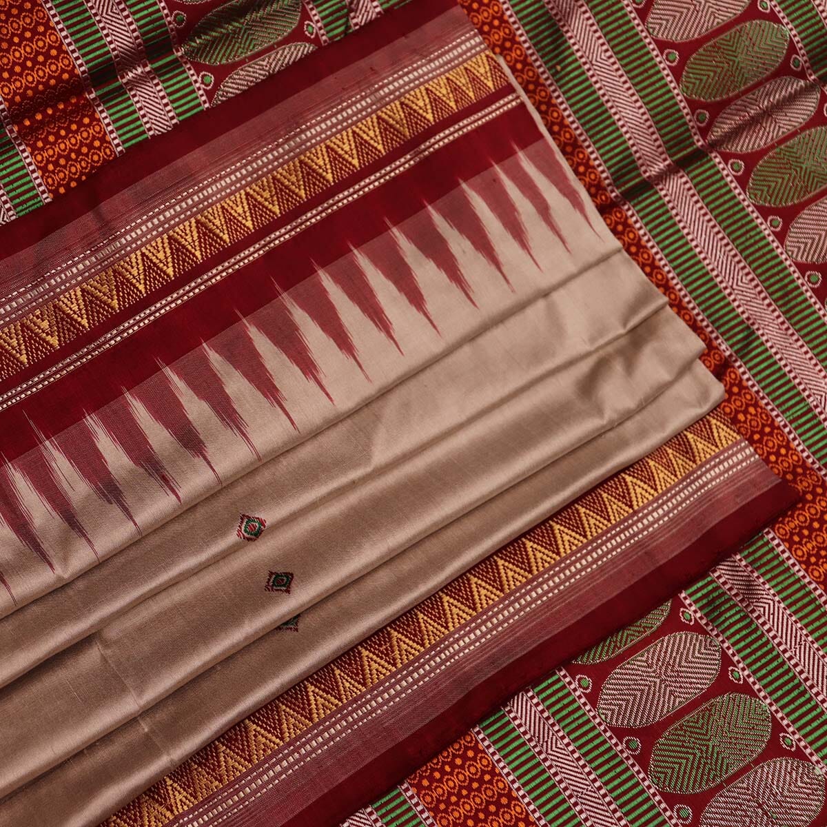 Handloom Silk Dongaria Saree Handloom Saree_Cotton Priyadarshini Handloom 
