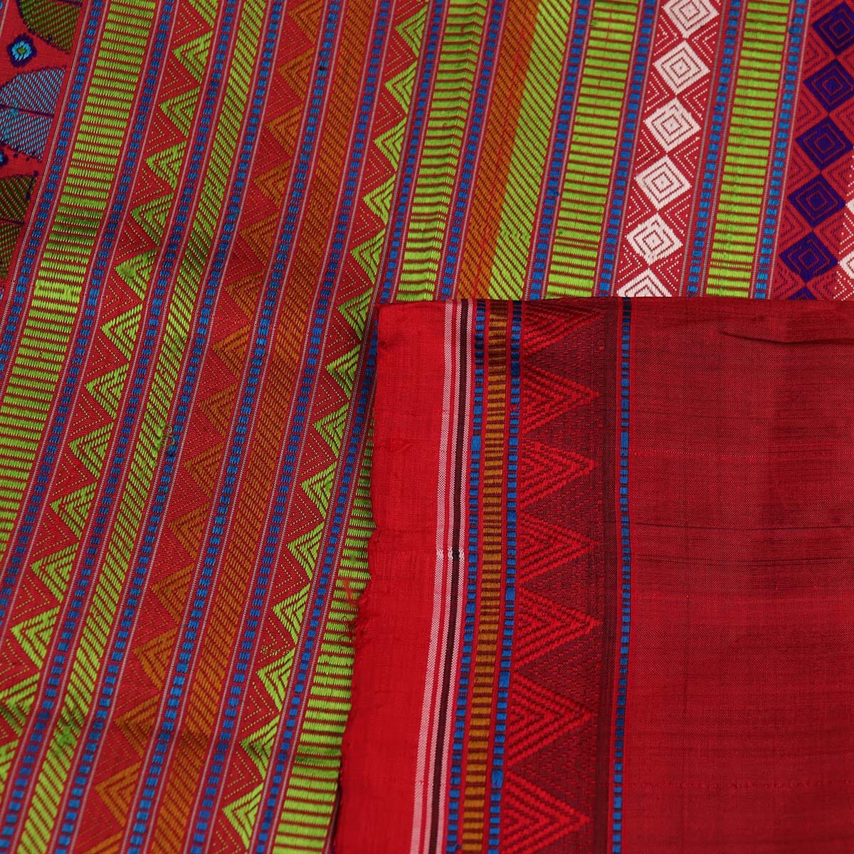 Handloom Silk Dongaria Saree Handloom Saree_Cotton Priyadarshini Handloom 