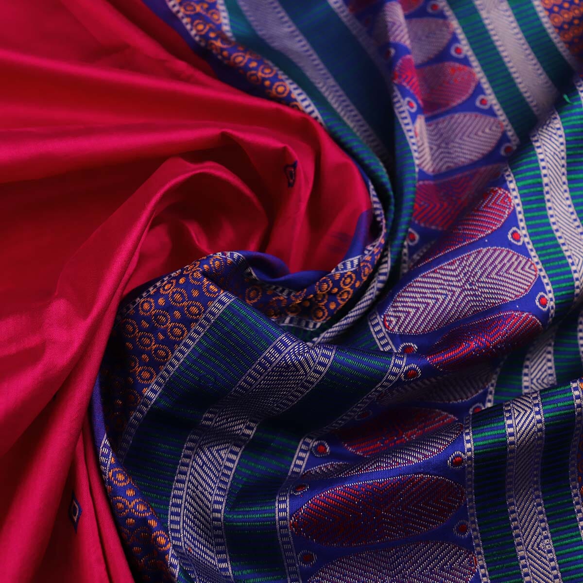 Handloom Silk Dongaria Saree Handloom Saree_Cotton Priyadarshini Handloom 
