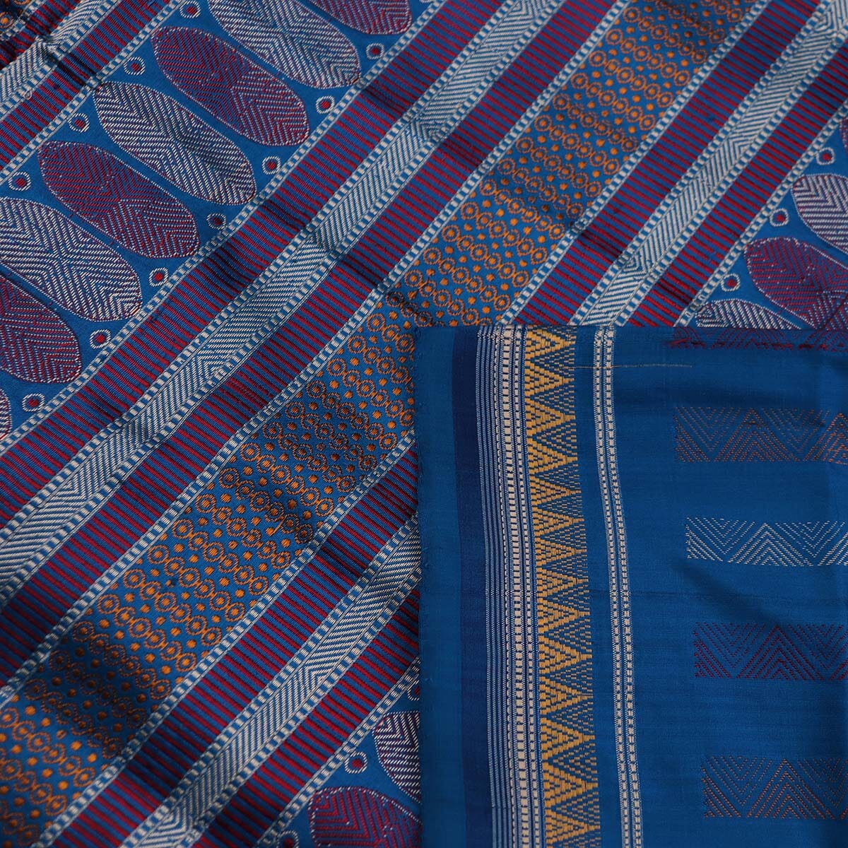 Handloom Silk Dongaria Saree Handloom Saree_Cotton Priyadarshini Handloom 
