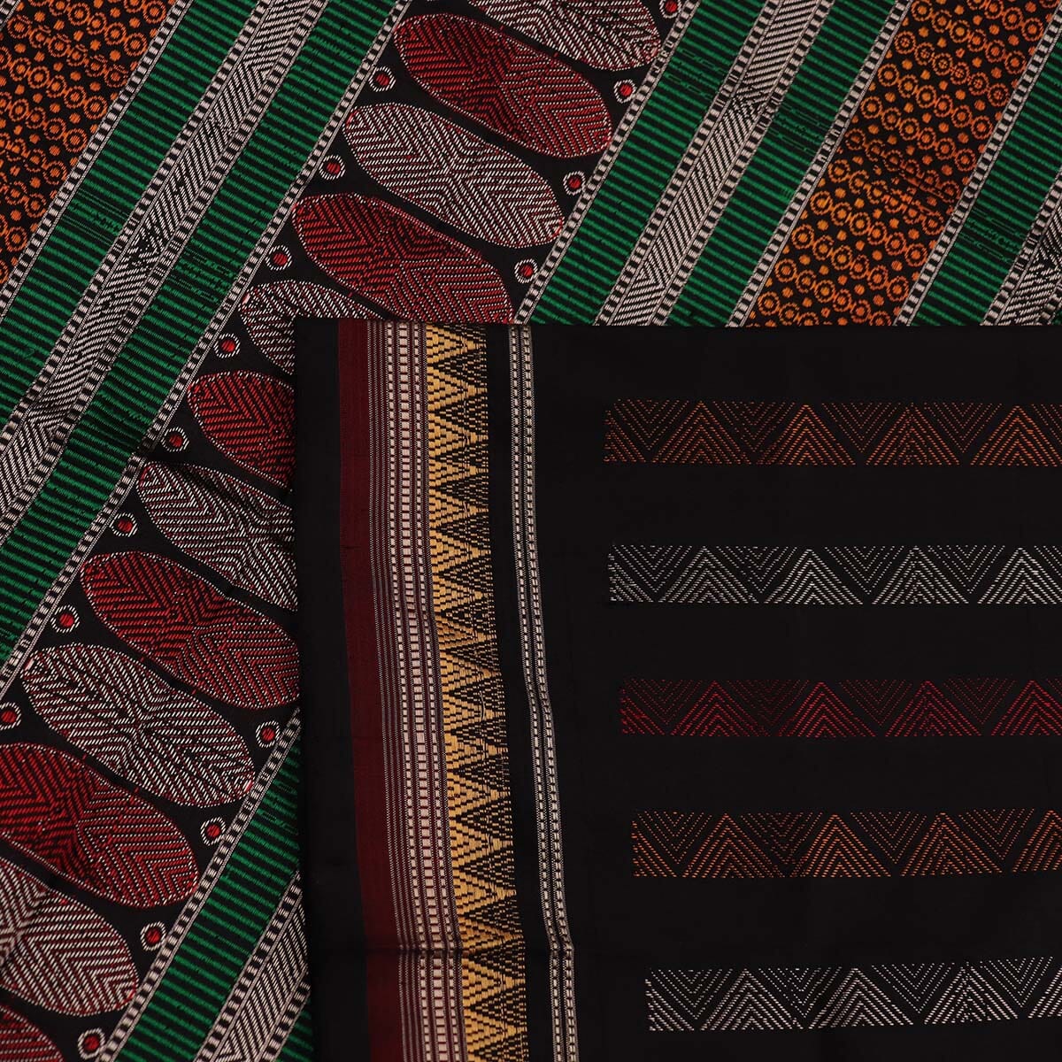 Handloom Silk Dongaria Saree Handloom Saree_Cotton Priyadarshini Handloom 