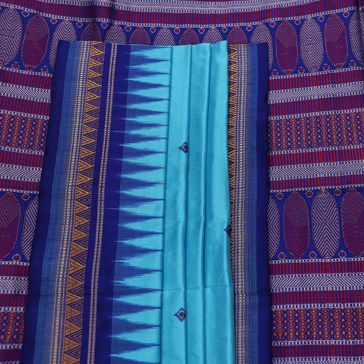 Handloom Silk Dongaria Saree Handloom Saree_Cotton Priyadarshini Handloom 