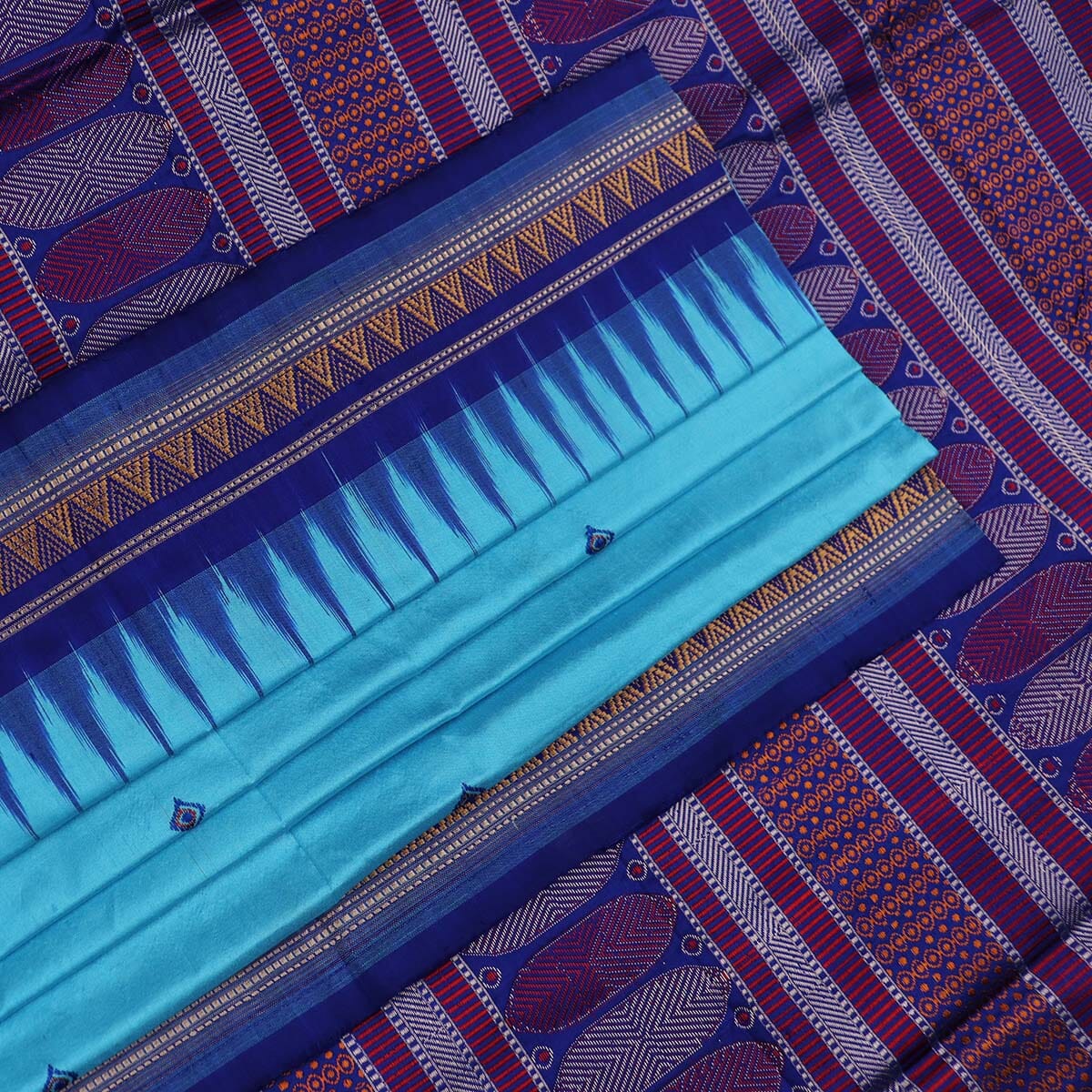 Handloom Silk Dongaria Saree Handloom Saree_Cotton Priyadarshini Handloom 