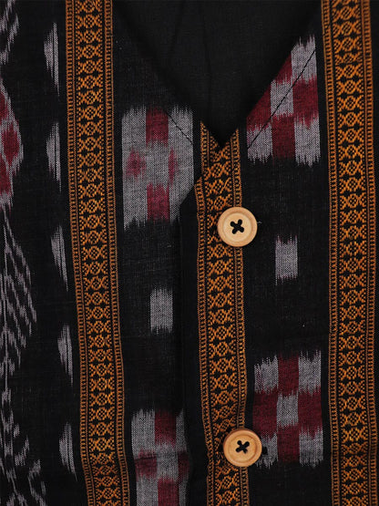 Handwoven Cotton Jacket Handloom Jacket_Women Priyadarshini Handloom 